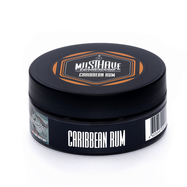 Табак MUST HAVE CARIBBEAN RUM  125 грамм в Сочи
