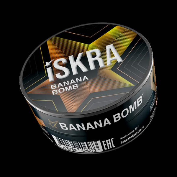 Табак ISKRA Вanana Bomb  25 грамм в Сочи