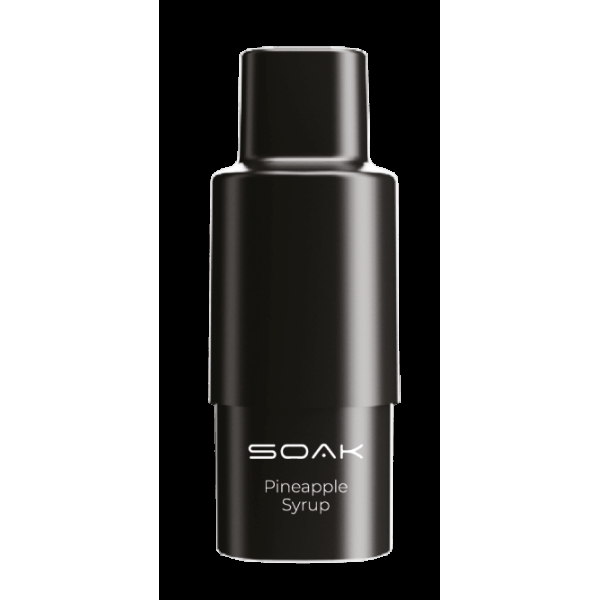 Картридж SOAK Q Ананасовый сироп (1500 затяжек) в Сочи