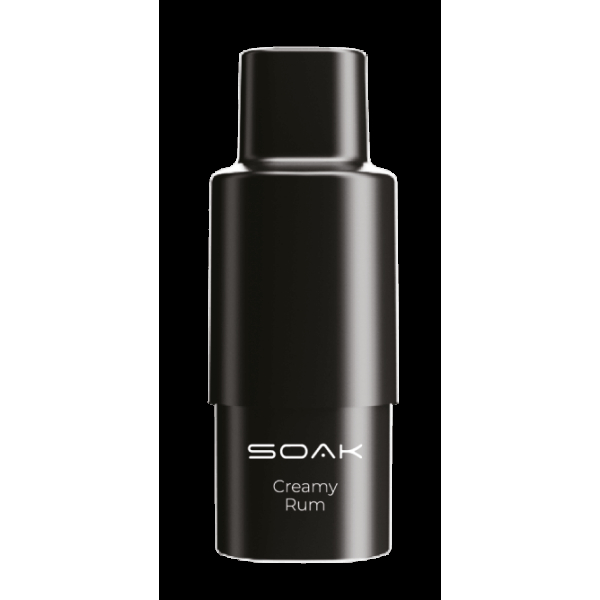 Картридж SOAK Q Кремовый ром (1500 затяжек) в Сочи