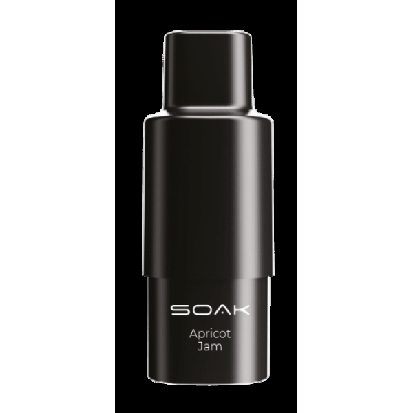 Картридж SOAK Q Абрикосовый джем (1500 затяжек) в Сочи