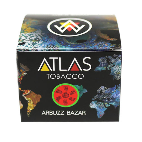 Табак ATLAS ARBUZZ BAZAR (АРБУЗ И МЕНТОЛ)  100 грамм в Сочи
