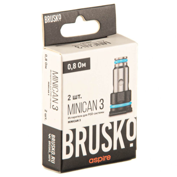 Испаритель Brusko Minican 3 (2шт.) 0.8 в Сочи