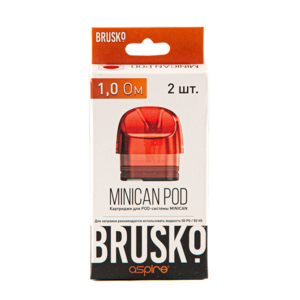 Картридж Brusko Minican красный (2шт.) 1,0 в Сочи