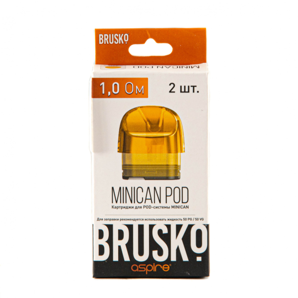 Картридж Brusko Minican жёлтый (2шт.) 1,0 в Сочи
