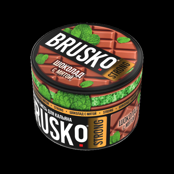 Смесь Brusko Strong шоколад с мятой  50 гр в Сочи