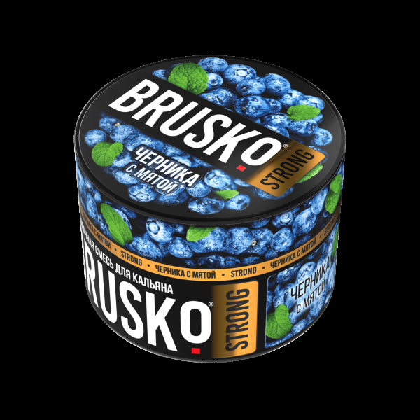 Смесь Brusko Strong черника с мятой  50 гр в Сочи