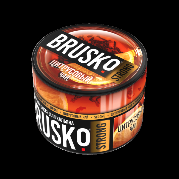 Смесь Brusko Strong цитрусовый чай  50 гр в Сочи
