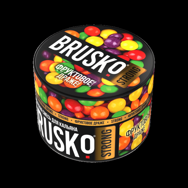 Смесь Brusko Strong фруктовое драже  50 гр в Сочи