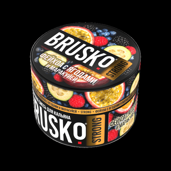 Смесь Brusko Strong фейхоа с ягодами и маракуйей  50 гр в Сочи