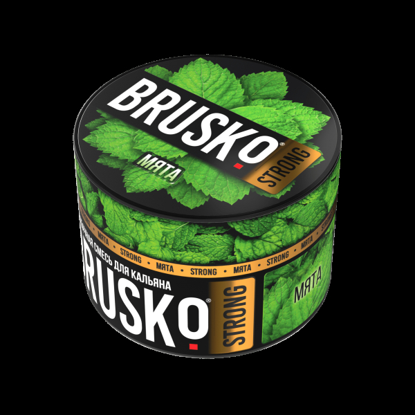 Смесь Brusko Strong мята  50 гр в Сочи