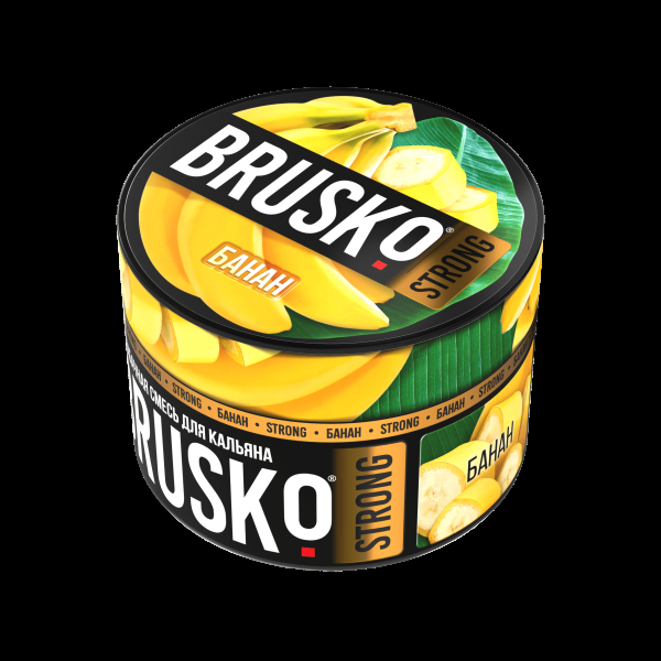 Смесь Brusko Strong банан  50 гр в Сочи