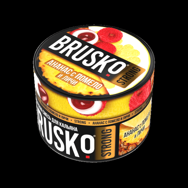 Смесь Brusko Strong ананас с помело и личи  50 гр в Сочи