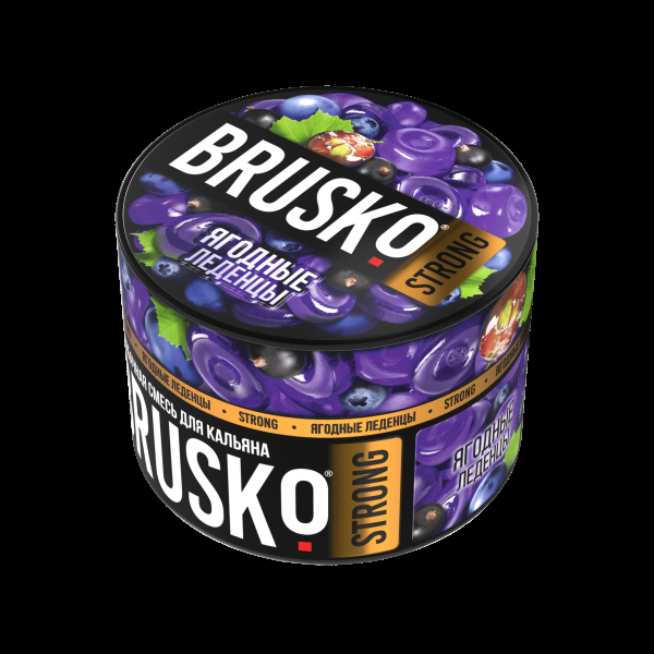 Смесь Brusko Strong ягодные леденцы  50 гр в Сочи