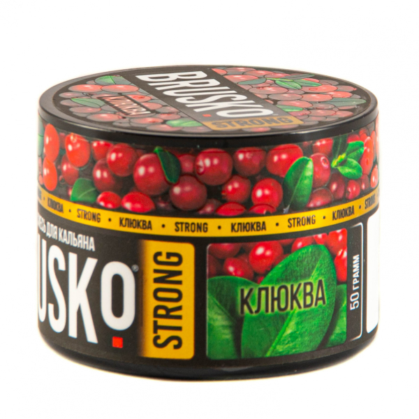 Смесь Brusko Strong клюква  50 гр в Сочи