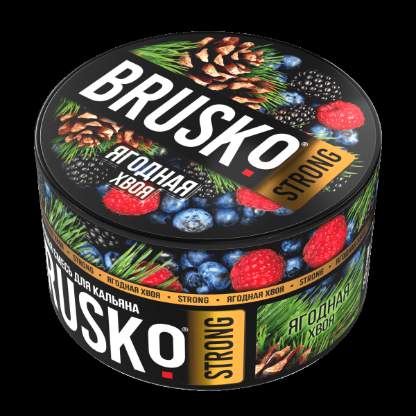 Смесь Brusko Strong ягодная хвоя  250 гр в Сочи