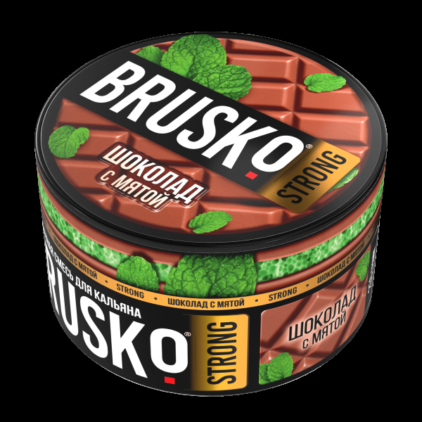 Смесь Brusko Strong шоколад с мятой  250 гр в Сочи