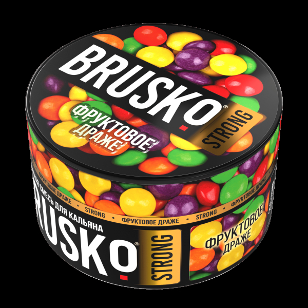 Смесь Brusko Strong фруктовое драже  250 гр в Сочи