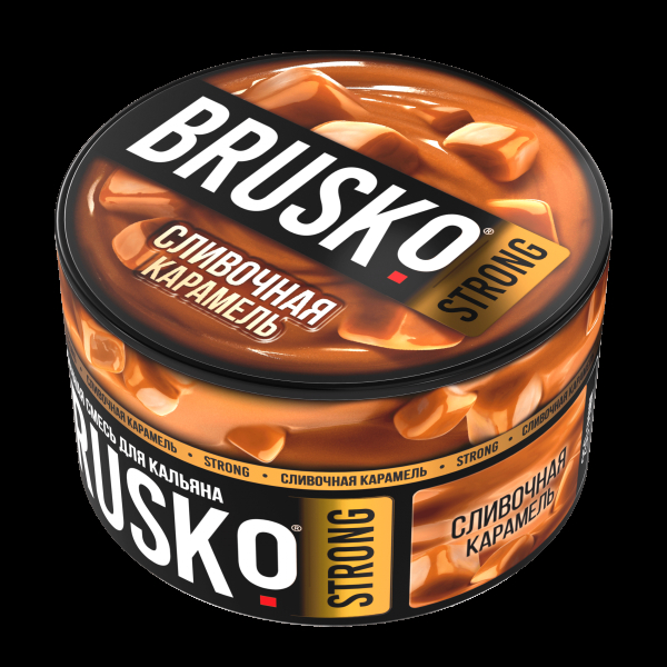 Смесь Brusko Strong сливочная карамель  250 гр в Сочи