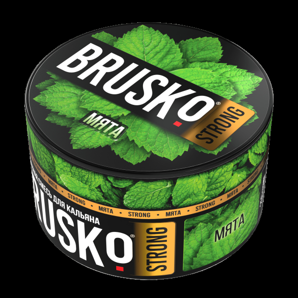 Смесь Brusko Strong мята  250 гр в Сочи