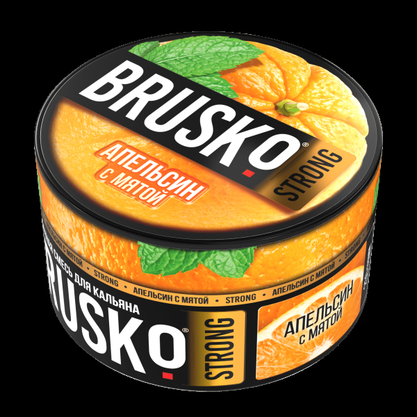 Смесь Brusko Strong апельсин с мятой  250 гр в Сочи