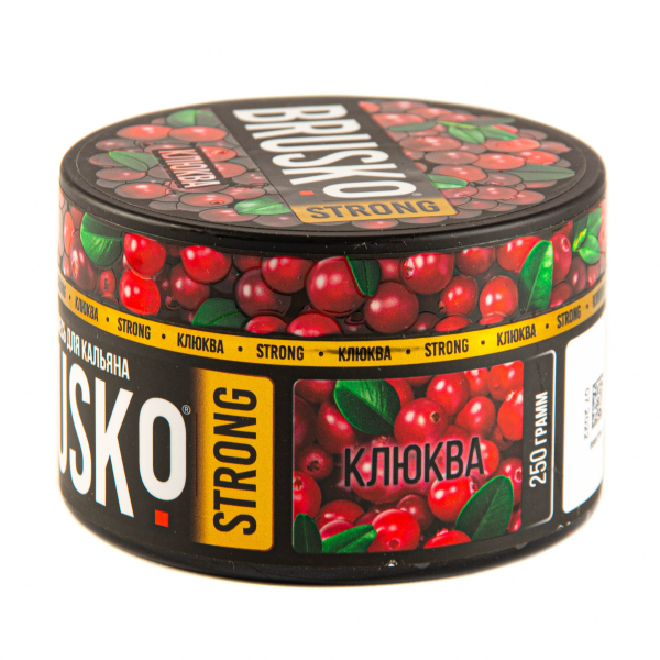 Смесь Brusko Strong клюква  250 гр в Сочи