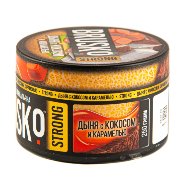 Смесь Brusko Strong дыня с кокосом и карамелью  250 гр в Сочи