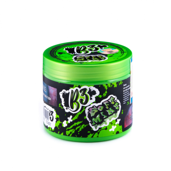Табак B3 Soft Mint  250 грамм в Сочи