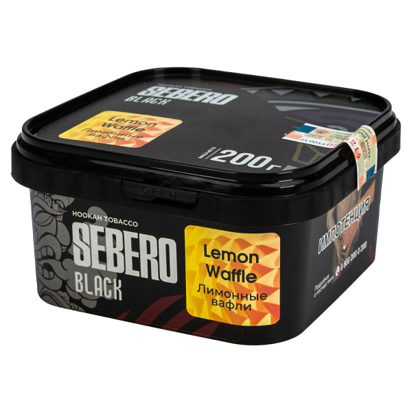 Табак Sebero Black Lemon Waffle  200 грамм в Сочи