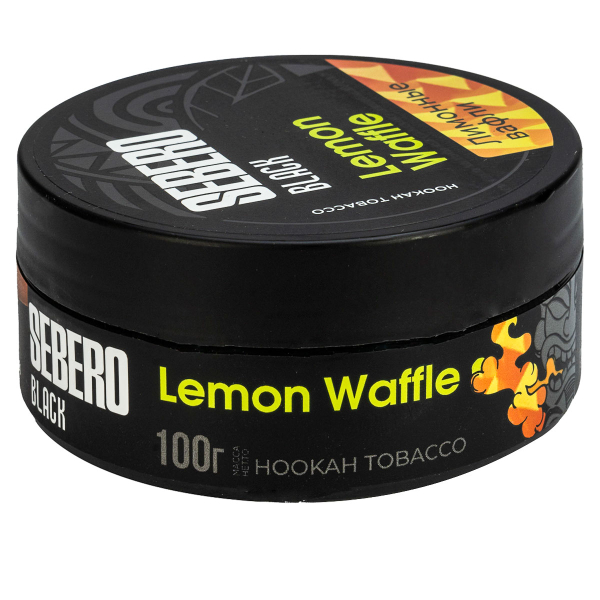 Табак Sebero Black Lemon Waffle  100 грамм в Сочи