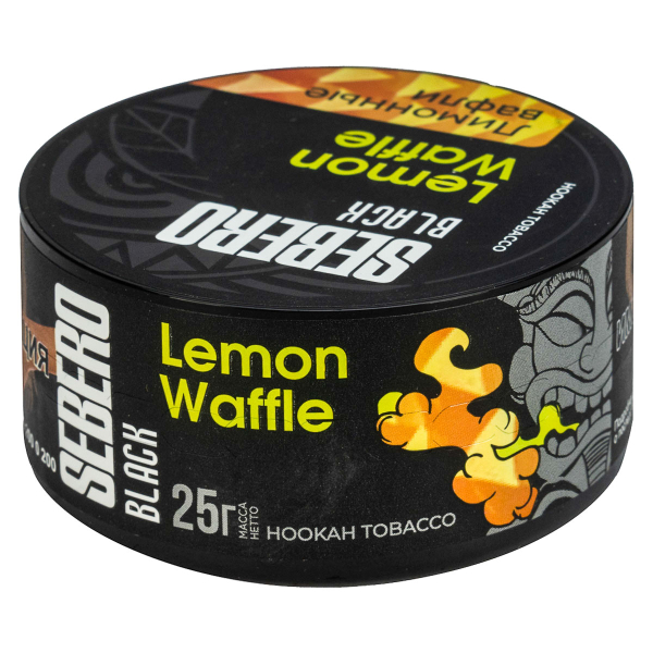 Табак Sebero Black Lemon Waffle  25 грамм в Сочи