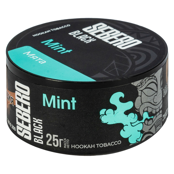 Табак Sebero Black Mint  25 грамм в Сочи