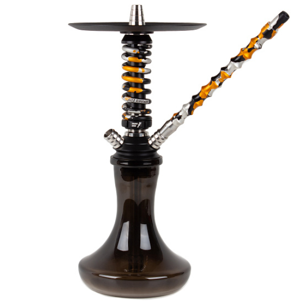 Кальян Mamay Custom Coilovers Micro Черный-Золотой Камуфляж  в Сочи