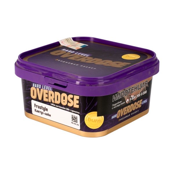 Табак Overdose Frustyle  200 грамм в Сочи