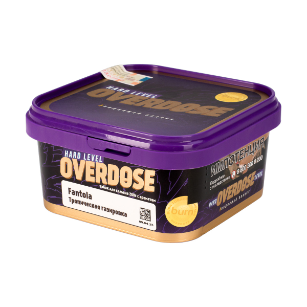 Табак Overdose Fantola  200 грамм в Сочи