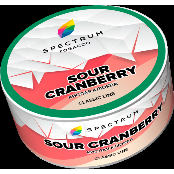 Табак Spectrum Sour cranberry  25 грамм в Сочи