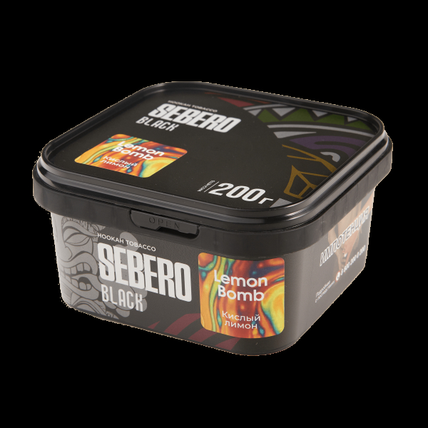 Табак Sebero Black Lemon Bomb  200 грамм в Сочи