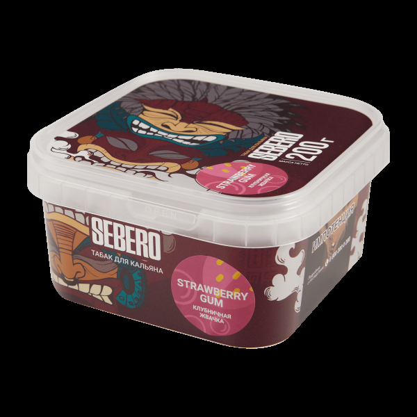 Табак Sebero Strawberry gum  200 грамм в Сочи