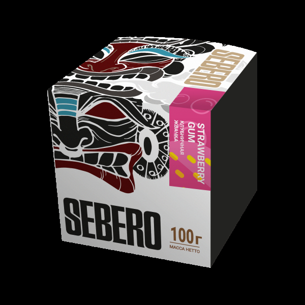 Табак Sebero Strawberry gum  100 грамм в Сочи