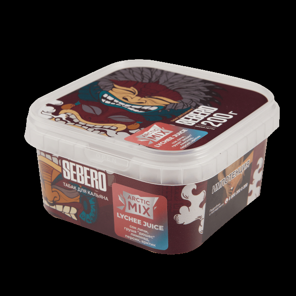 Табак Sebero Arctic Mix Lychee juice  200 грамм в Сочи