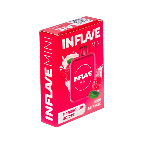 Inflave Mini Малиновый Йогурт (1000 Затяжек) в Сочи