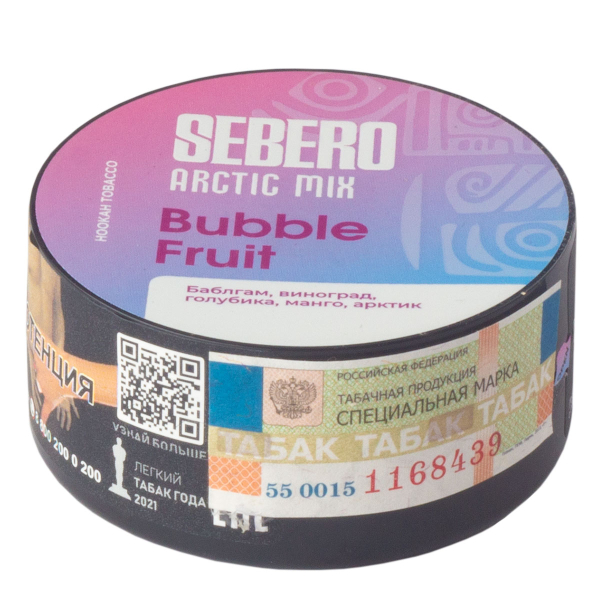 Табак Sebero Arctic Mix Bubble Fruit  25 грамм в Сочи