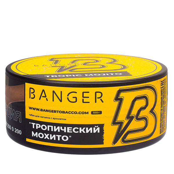 Табак Banger Tropic Mojito  100 грамм в Сочи