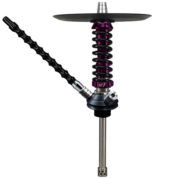 Кальян Mamay Custom Coilovers Micro Пурпурный Сплеш Черный  в Сочи