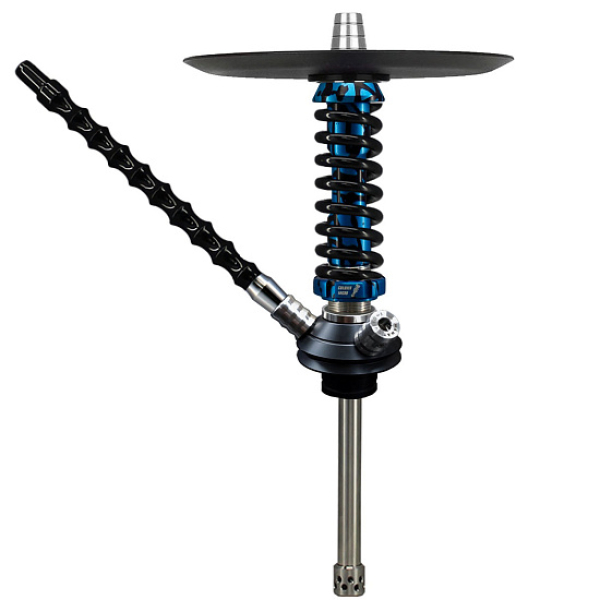 Кальян Mamay Custom Coilovers Micro Синий Сплеш Черный  в Сочи