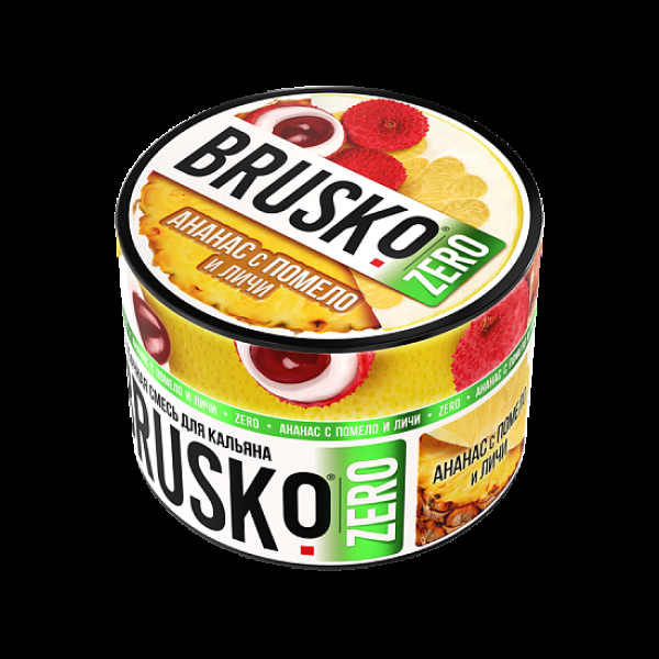 Смесь Brusko Ананас С Помело И Личи (Zero)  50 гр в Сочи