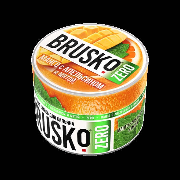 Смесь Brusko Манго С Апельсином И Мятой (Zero)  50 гр в Сочи