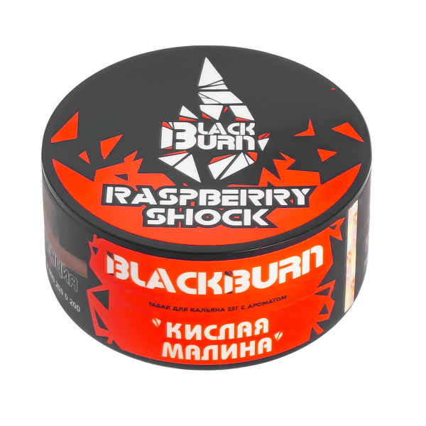 Табак Burn Black Raspberry Shock  25 грамм в Сочи
