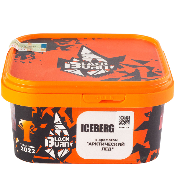 Табак Burn Black Iceberg  200 грамм в Сочи
