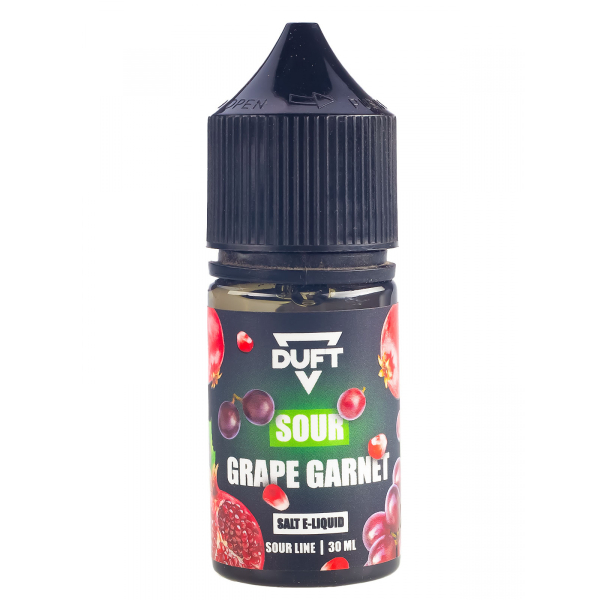 Жидкость Duft Sour Line Salt 20 Grape Garnet 30 Мл в Сочи